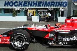 28.07.2006 Hockenheim, Germany,  Christijan Albers (NED), Midland MF1 Racing - Formula 1 World Championship, Rd 12, German Grand Prix, Friday Practice