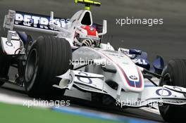 28.07.2006 Hockenheim, Germany,  Robert Kubica (POL), Test driver BMW Sauber F1 Team F1.06 - Formula 1 World Championship, Rd 12, German Grand Prix, Friday Practice