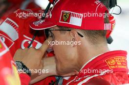 28.07.2006 Hockenheim, Germany,  Michael Schumacher (GER), Scuderia Ferrari - Formula 1 World Championship, Rd 12, German Grand Prix, Friday Practice