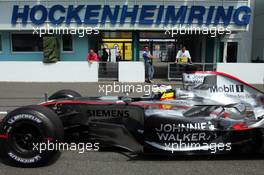 28.07.2006 Hockenheim, Germany,  Pedro de la Rosa (ESP), McLaren Mercedes - Formula 1 World Championship, Rd 12, German Grand Prix, Friday Practice