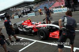 28.07.2006 Hockenheim, Germany,  Markus Winkelhock (GER), Test Driver, Midland MF1 Racing  - Formula 1 World Championship, Rd 12, German Grand Prix, Friday