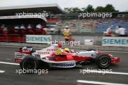 28.07.2006 Hockenheim, Germany,  Ralf Schumacher (GER), Toyota Racing - Formula 1 World Championship, Rd 12, German Grand Prix, Friday Practice