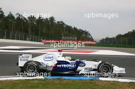 28.07.2006 Hockenheim, Germany,  Nick Heidfeld (GER), BMW Sauber F1 Team, F1.06 - Formula 1 World Championship, Rd 12, German Grand Prix, Friday Practice
