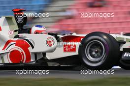 28.07.2006 Hockenheim, Germany,  Rubens Barrichello (BRA), Honda Racing F1 Team, RA106  - Formula 1 World Championship, Rd 12, German Grand Prix, Friday Practice