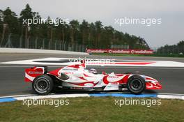 28.07.2006 Hockenheim, Germany,  Takuma Sato (JPN), Super Aguri F1, SA06 - Formula 1 World Championship, Rd 12, German Grand Prix, Friday Practice