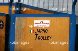 28.07.2006 Hockenheim, Germany,  The Jarno Trolley - Formula 1 World Championship, Rd 12, German Grand Prix, Friday