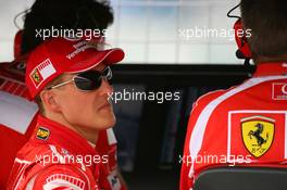 28.07.2006 Hockenheim, Germany,  Michael Schumacher (GER), Scuderia Ferrari - Formula 1 World Championship, Rd 12, German Grand Prix, Friday Practice