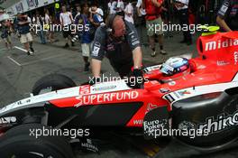 28.07.2006 Hockenheim, Germany,  Markus Winkelhock (GER), Test Driver, Midland MF1 Racing  -- Formula 1 World Championship, Rd 12, German Grand Prix, Friday