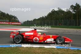 28.07.2006 Hockenheim, Germany,  Felipe Massa (BRA), Scuderia Ferrari, 248 F1 - Formula 1 World Championship, Rd 12, German Grand Prix, Friday Practice