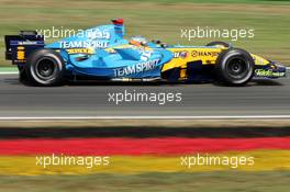 28.07.2006 Hockenheim, Germany,  Fernando Alonso (ESP), Renault F1 Team - Formula 1 World Championship, Rd 12, German Grand Prix, Friday Practice