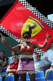 30.07.2006 Hockenheim, Germany,  FANS - Formula 1 World Championship, Rd 12, German Grand Prix, Sunday Grid Girl