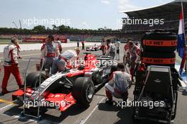 30.07.2006 Hockenheim, Germany,  Christijan Albers (NED), Midland MF1 Racing, Toyota M16 - Formula 1 World Championship, Rd 12, German Grand Prix, Sunday Pre-Race Grid