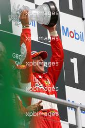 30.07.2006 Hockenheim, Germany,  Michael Schumacher (GER), Scuderia Ferrari 1st place - Formula 1 World Championship, Rd 12, German Grand Prix, Sunday Podium