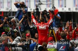 30.07.2006 Hockenheim, Germany,  1st place Michael Schumacher (GER), Scuderia Ferrari - Formula 1 World Championship, Rd 12, German Grand Prix, Sunday Podium