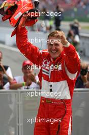 30.07.2006 Hockenheim, Germany,  Michael Schumacher (GER), Scuderia Ferrari 1st place - Formula 1 World Championship, Rd 12, German Grand Prix, Sunday Podium