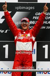 30.07.2006 Hockenheim, Germany,  1st place Michael Schumacher (GER), Scuderia Ferrari - Formula 1 World Championship, Rd 12, German Grand Prix, Sunday Podium