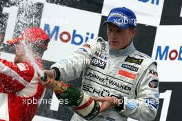 30.07.2006 Hockenheim, Germany,  Kimi Raikkonen (FIN), Räikkönen, McLaren Mercedes - Formula 1 World Championship, Rd 12, German Grand Prix, Sunday Podium