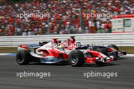 30.07.2006 Hockenheim, Germany,  Ralf Schumacher (GER), Toyota Racing, TF106 - Formula 1 World Championship, Rd 12, German Grand Prix, Sunday Race