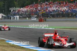 30.07.2006 Hockenheim, Germany,  Michael Schumacher (GER), Scuderia Ferrari, 248 F1 - Formula 1 World Championship, Rd 12, German Grand Prix, Sunday Race