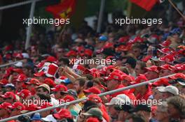 30.07.2006 Hockenheim, Germany,  Ferrari fans - Formula 1 World Championship, Rd 12, German Grand Prix, Sunday Race