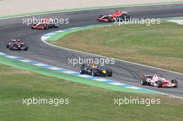 30.07.2006 Hockenheim, Germany,  Takuma Sato (JPN), Super Aguri F1, SA06, David Coulthard (GBR), Red Bull Racing, RB2 - Formula 1 World Championship, Rd 12, German Grand Prix, Sunday Race