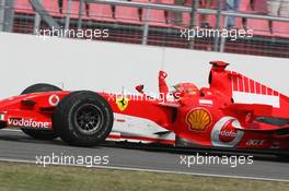 30.07.2006 Hockenheim, Germany,  Finish, 1st Place Michael Schumacher (GER), Scuderia Ferrari, 248 F1 - Formula 1 World Championship, Rd 12, German Grand Prix, Sunday Race