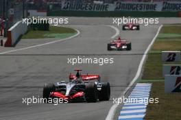 30.07.2006 Hockenheim, Germany,  Kimi Raikkonen (FIN), Räikkönen, McLaren Mercedes, MP4-21 - Formula 1 World Championship, Rd 12, German Grand Prix, Sunday Race