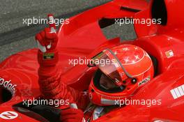 30.07.2006 Hockenheim, Germany,  Michael Schumacher (GER), Scuderia Ferrari - Formula 1 World Championship, Rd 12, German Grand Prix, Sunday Race