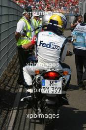 30.07.2006 Hockenheim, Germany,  Nico Rosberg (GER), WilliamsF1 Team - Formula 1 World Championship, Rd 12, German Grand Prix, Sunday Race