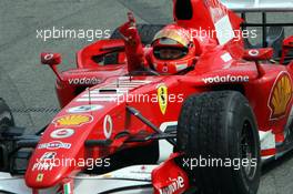 30.07.2006 Hockenheim, Germany,  Michael Schumacher (GER), Scuderia Ferrari - Formula 1 World Championship, Rd 12, German Grand Prix, Sunday Race