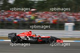 30.07.2006 Hockenheim, Germany,  Tiago Monteiro (POR), Midland MF1 Racing, Toyota M16 - Formula 1 World Championship, Rd 12, German Grand Prix, Sunday Race