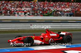 30.07.2006 Hockenheim, Germany,  Michael Schumacher (GER), Scuderia Ferrari 248 F1 - Formula 1 World Championship, Rd 12, German Grand Prix, Sunday Race