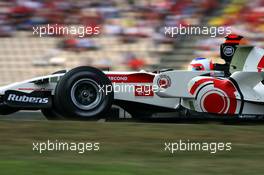 29.07.2006 Hockenheim, Germany,  Rubens Barrichello (BRA), Honda Racing F1 Team RA106 - Formula 1 World Championship, Rd 12, German Grand Prix, Saturday Practice