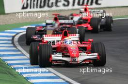29.07.2006 Hockenheim, Germany,  Felipe Massa (BRA), Scuderia Ferrari, 248 F1 - Formula 1 World Championship, Rd 12, German Grand Prix, Saturday Practice