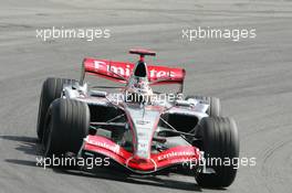 29.07.2006 Hockenheim, Germany,  Kimi Raikkonen (FIN), Räikkönen, McLaren Mercedes, MP4-21 - Formula 1 World Championship, Rd 12, German Grand Prix, Saturday Practice