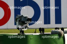 29.07.2006 Hockenheim, Germany,  Remote operated TV camera - Formula 1 World Championship, Rd 12, German Grand Prix, Saturday