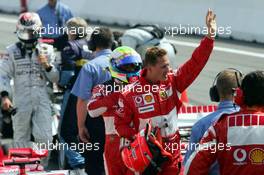 29.07.2006 Hockenheim, Germany,  Michael Schumacher (GER), Scuderia Ferrari - Formula 1 World Championship, Rd 12, German Grand Prix, Saturday Qualifying