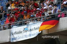 29.07.2006 Hockenheim, Germany,  Fans of Timo Glock - Formula 1 World Championship, Rd 12, German Grand Prix, Saturday