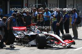 29.07.2006 Hockenheim, Germany,  Kimi Raikkonen (FIN), Räikkönen, McLaren Mercedes - Formula 1 World Championship, Rd 12, German Grand Prix, Saturday Practice