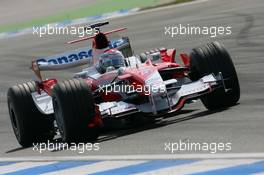 29.07.2006 Hockenheim, Germany,  Jarno Trulli (ITA), Toyota Racing, TF106 - Formula 1 World Championship, Rd 12, German Grand Prix, Saturday Practice