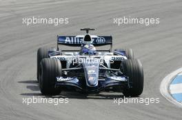 29.07.2006 Hockenheim, Germany,  Nico Rosberg (GER), WilliamsF1 Team, FW28 Cosworth - Formula 1 World Championship, Rd 12, German Grand Prix, Saturday Practice
