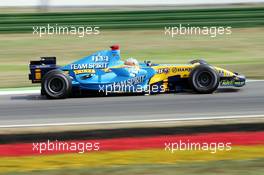 29.07.2006 Hockenheim, Germany,  Fernando Alonso (ESP), Renault F1 Team - Formula 1 World Championship, Rd 12, German Grand Prix, Saturday Practice