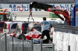 29.07.2006 Hockenheim, Germany,  Jarno Trulli (ITA), Toyota Racing - Formula 1 World Championship, Rd 12, German Grand Prix, Saturday Practice