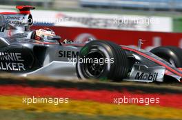 29.07.2006 Hockenheim, Germany,  Kimi Raikkonen (FIN), Team West McLaren Mercedes MP4-21 - Formula 1 World Championship, Rd 12, German Grand Prix, Saturday Qualifying