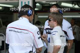 29.07.2006 Hockenheim, Germany,  Nick Heidfeld (GER), BMW Sauber F1 Team - Formula 1 World Championship, Rd 12, German Grand Prix, Saturday
