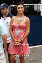 29.07.2006 Hockenheim, Germany,  A girl in the pit lane - Formula 1 World Championship, Rd 12, German Grand Prix, Saturday