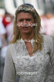29.07.2006 Hockenheim, Germany,  Corina Schumacher (GER), Corinna, Wife of Michael Schumacher - Formula 1 World Championship, Rd 12, German Grand Prix, Saturday