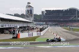 29.07.2006 Hockenheim, Germany,  Nico Rosberg (GER), WilliamsF1 Team, FW28 Cosworth - Formula 1 World Championship, Rd 12, German Grand Prix, Saturday Qualifying