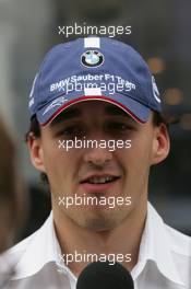 30.07.2006 Hockenheim, Germany,  Robert Kubica (POL), Test Driver, BMW Sauber F1 Team - Formula 1 World Championship, Rd 12, German Grand Prix, Sunday