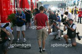 30.07.2006 Hockenheim, Germany,  Michael Schumacher (GER), Scuderia Ferrari - Formula 1 World Championship, Rd 12, German Grand Prix, Sunday